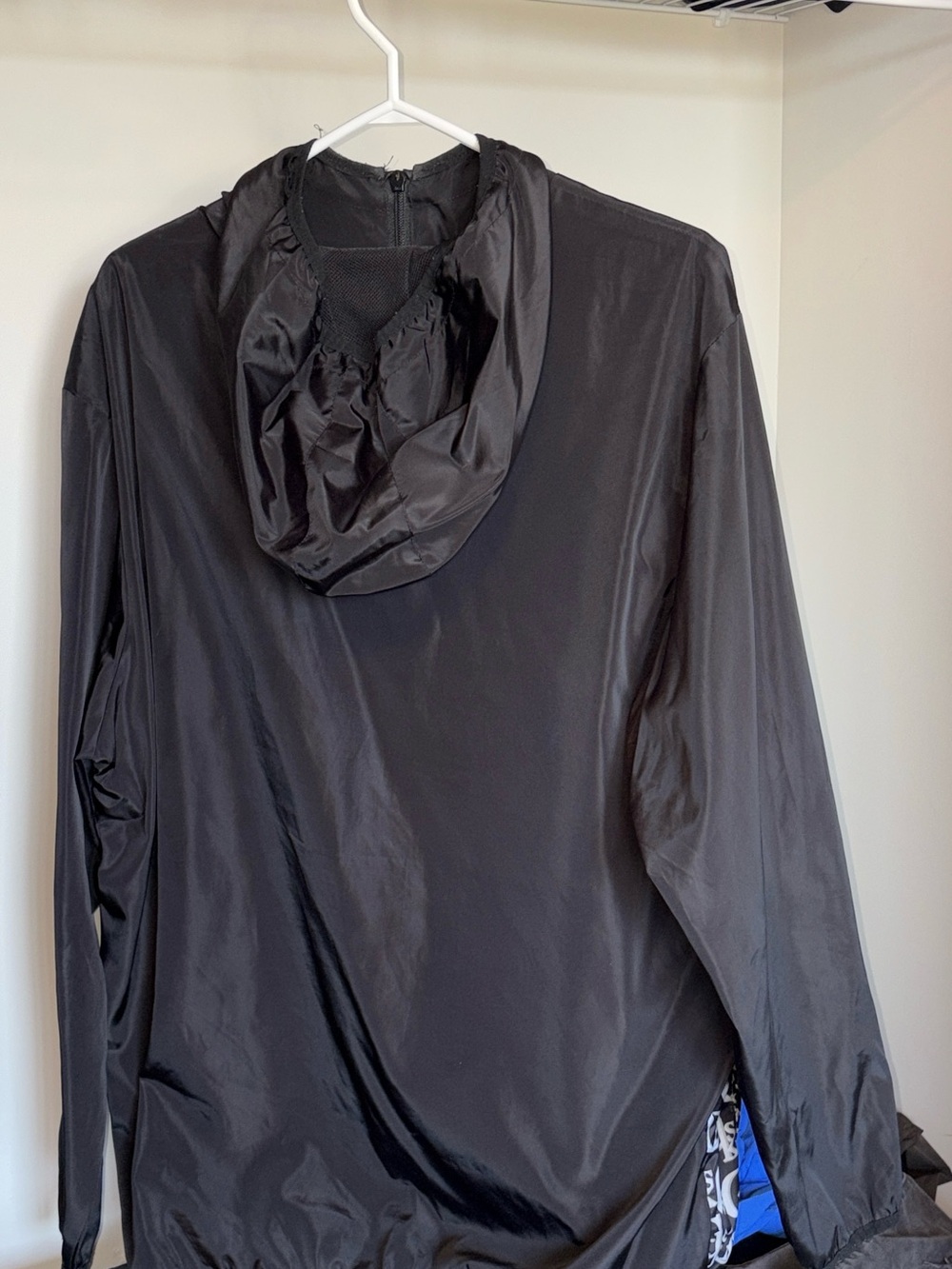 Crooks & Castles Black & White Logo Pattern Windbreaker - Picture 2 of 2